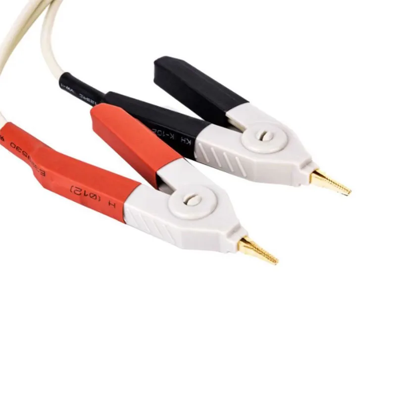 1PC 60CM miernik przebiegu przewody pomiarowe/LCR klip testowy/Terminal Kelvin linia testowa z 4 portami Bnc/kablem — zdjęcie 5
