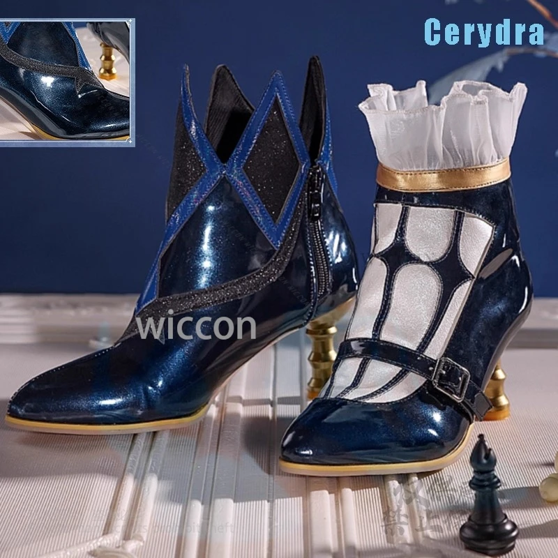 

High Quality Shoes Cerydra Shoes Performance Cosplay Game Honkai: Star Rail 34-41 Shoes High Quality Handmade Halloween Party