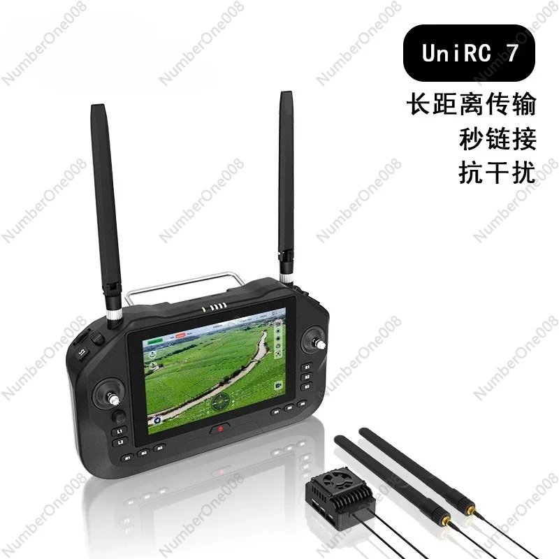 UniRC7 series, dual frequency 40KM high definition high performance handheld ground station