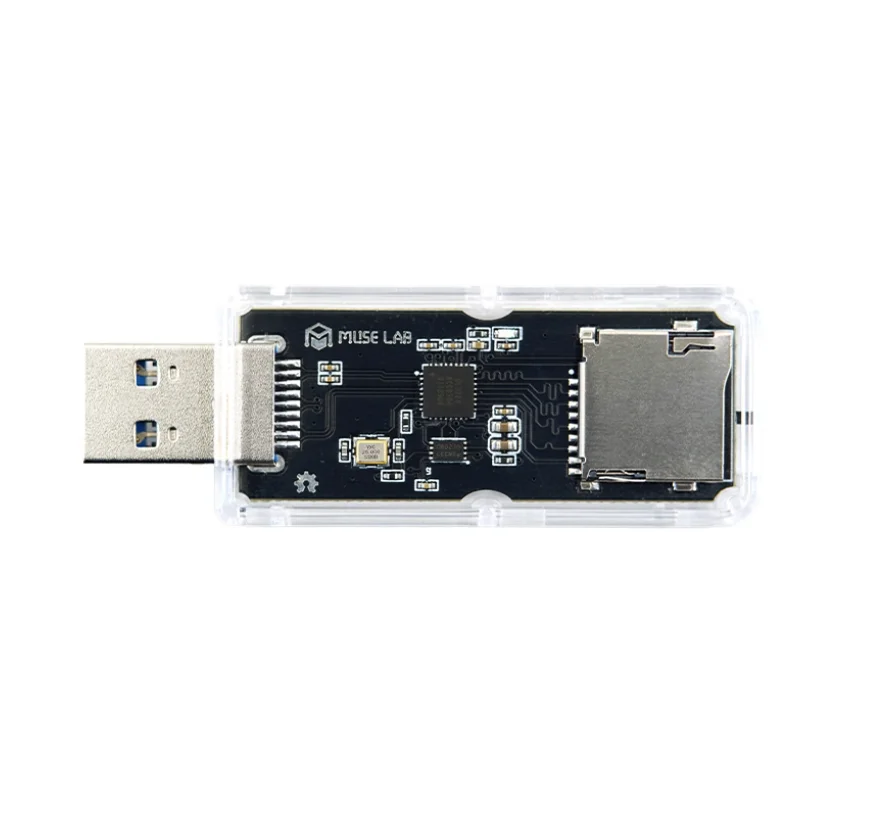 Open Source USB 3.0 SD Card Reader, GL3224 Chip, Up to 100MB/s, Write Protect Switch, Hardware Design Open