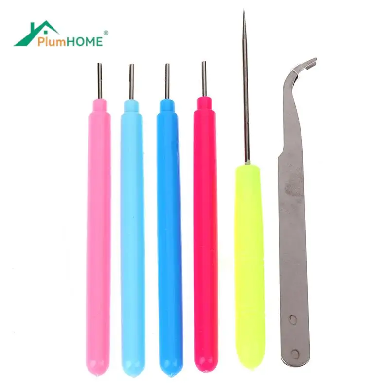 

1/2/3/6Pcs Paper DIY Set Quilling Paper Tools Tweezer Needle Pins Slotted Pen Tool Kit