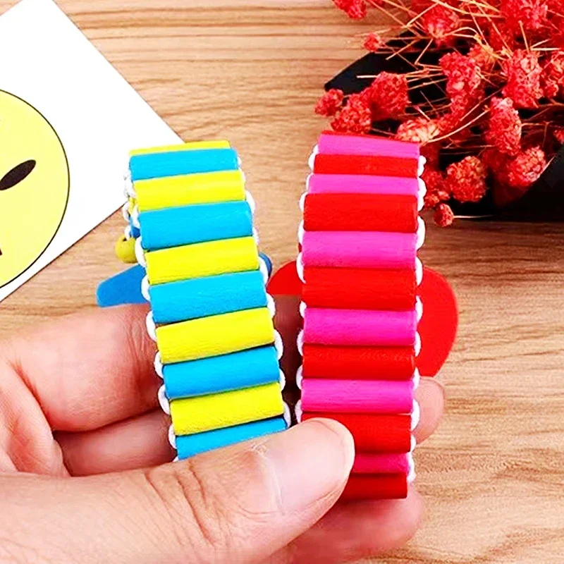 1pc Kids Colorful Wood Cartoon Bracelet Watch Toys Kids Birthday Party Gifts Pinata Filling Carnival Back To School Party Favors