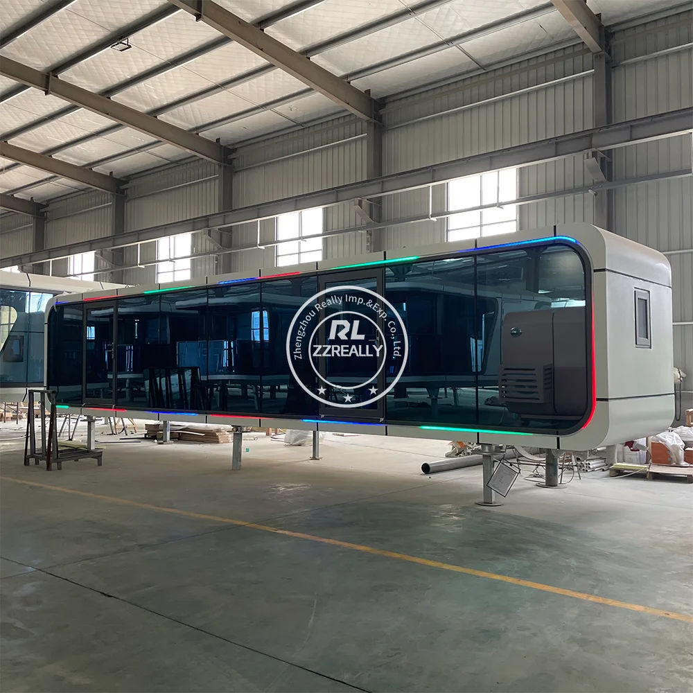 جديد الجاهزة الفضاء كبسولة منزل الحاويات منازل مخصصة الفاخرة كبسولة فندق منازل صغيرة #5