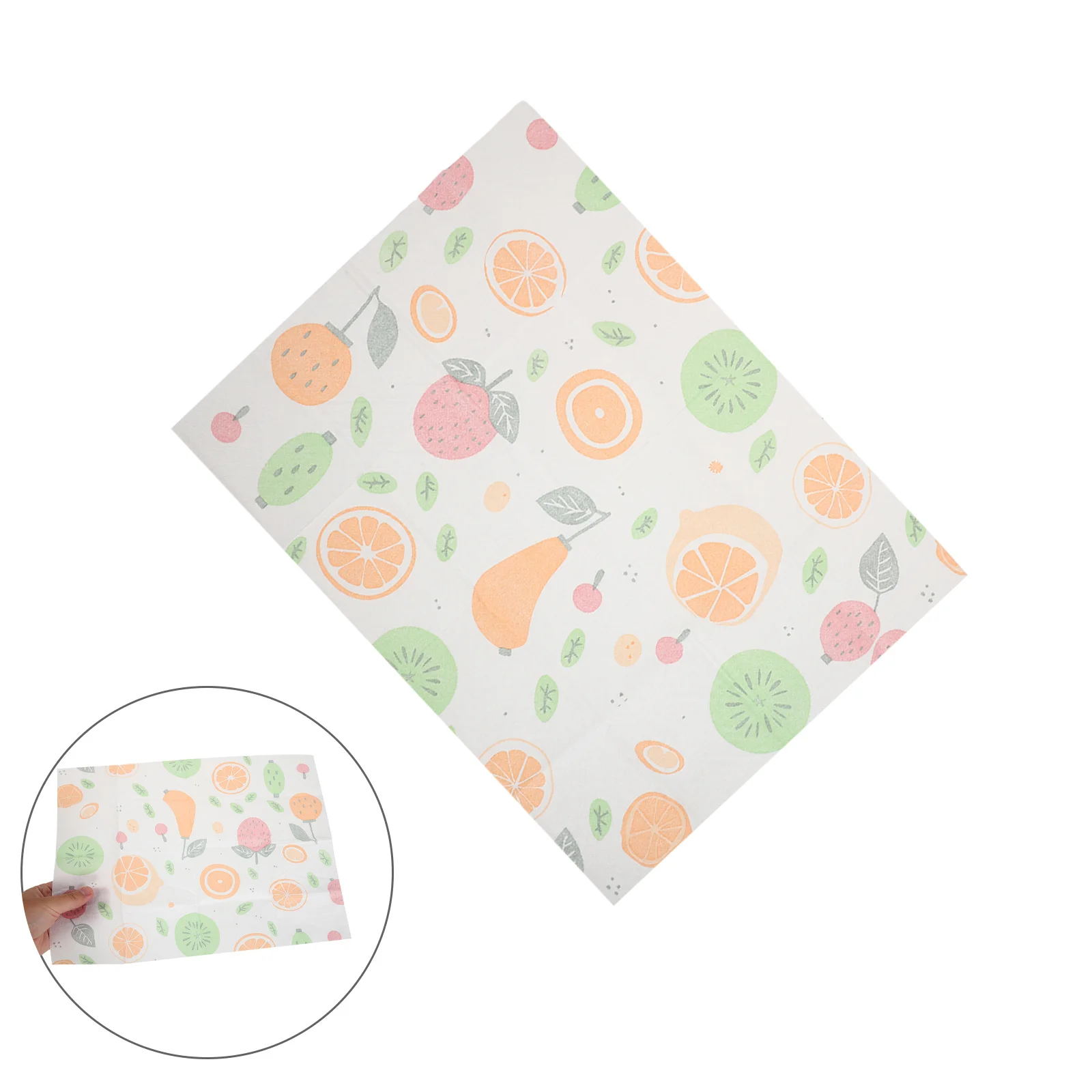 

40Pcs Food Mats Colorful Cartoon Prints Durable Water Resistant Quick Cleanup Ideal for Travel and Home Use