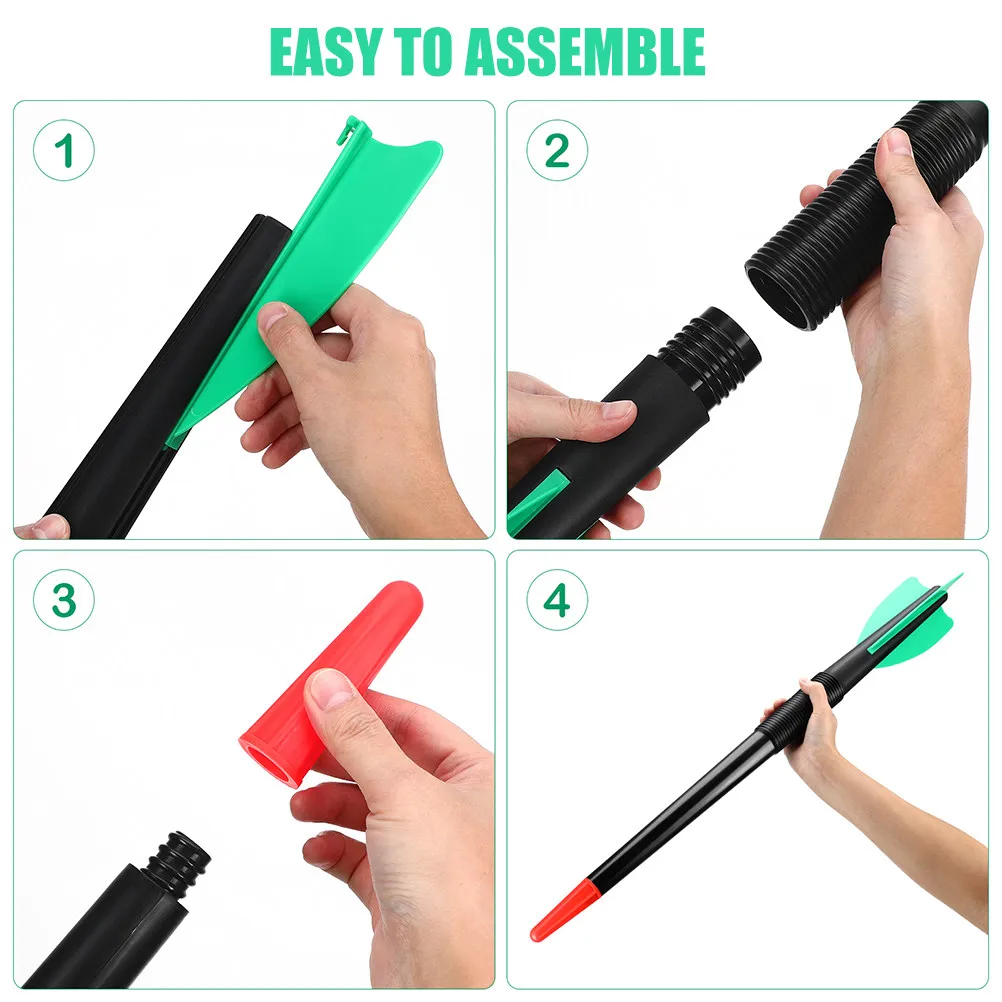 

2Pcs Vibrant Color ABS Javelin for Kids Versatile Throwing Practice Equipment Safe Durable and Portable for Indoor and Outdoor