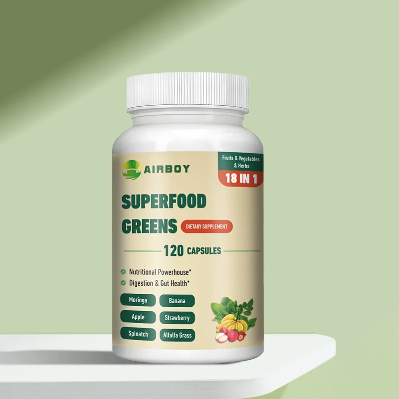 

Зелень SuperFood — натуральные добавки, которые повышают энергию и иммунитет, способствуют здоровью желобов и обеспечивают антиоксидантные преимущества.