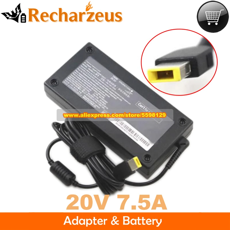 

Original 20V 7.5A AC Power Adapter PA-1151-72VA Laptop Charger for Lenovo IDEACENTRE AIO 520 271CB Power Supply SA10A33637