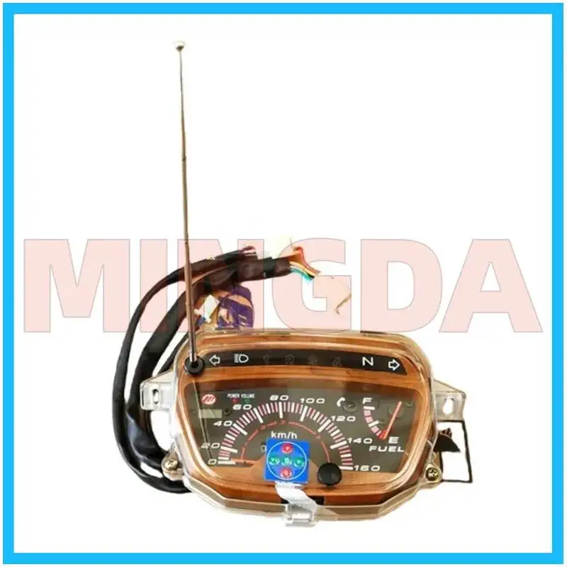 Speedometer Assembly Multi-function with Radio / Call Reminder / Clock Display for Lifan Lf110-h/100-5t
