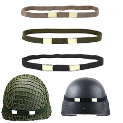 Tactical Helmet Strap Reflective Elastic Band Helmet Net Cover for M1 M35 M88 MK1 Special Force Safery Helmet Equipment