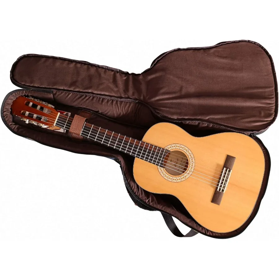 Música primeiro 0.9 23mm acolchoado estilo country 36 polegadas capa de guitarra macia bolsa de viagem 36 mochila de guitarra (ajuste para 3637 polegadas 3 4