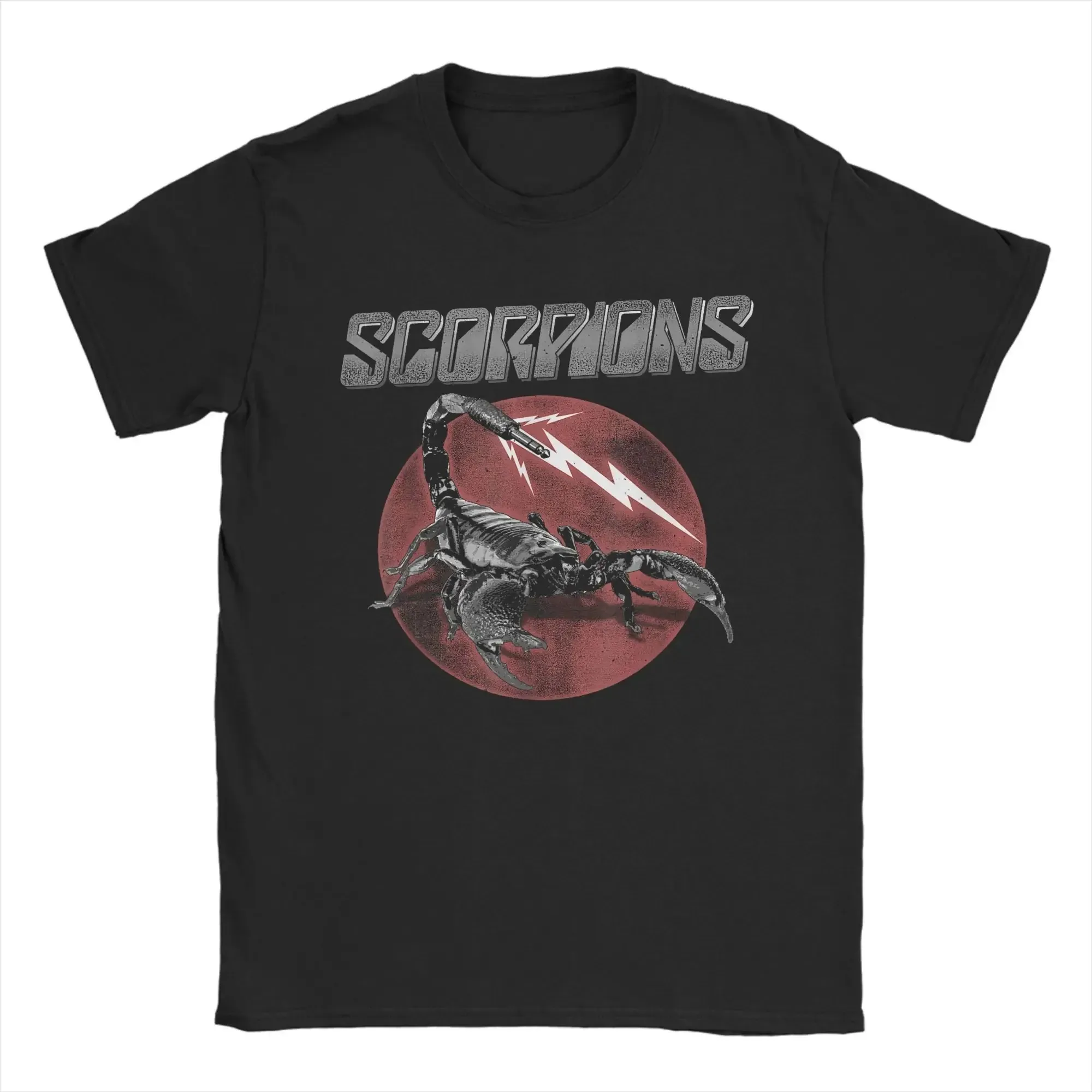 Scorpions Blackout Live T-Shirt Heavy Metal Rock Band Unisex 100% Cotton Fashion New Summer Oversized Casual Top T-shirts