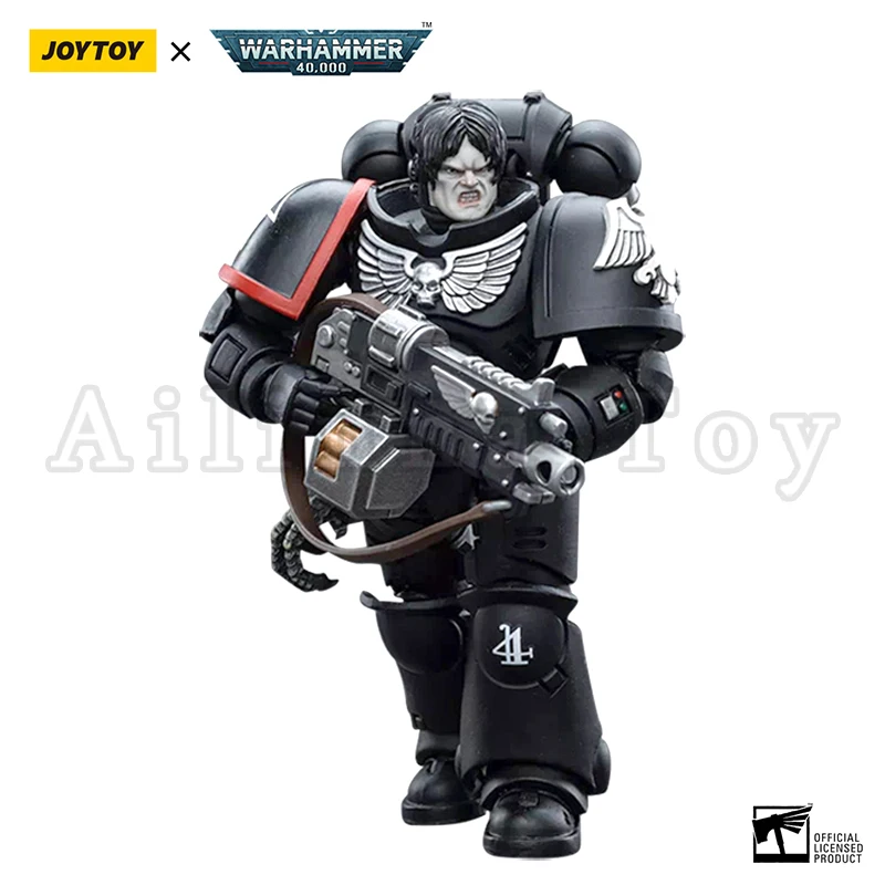 JOYTOY-figura de acción de la Guardia de cuervo, modelo militar de Anime, intercetores, 40K, 1/18, 4 unidades por juego