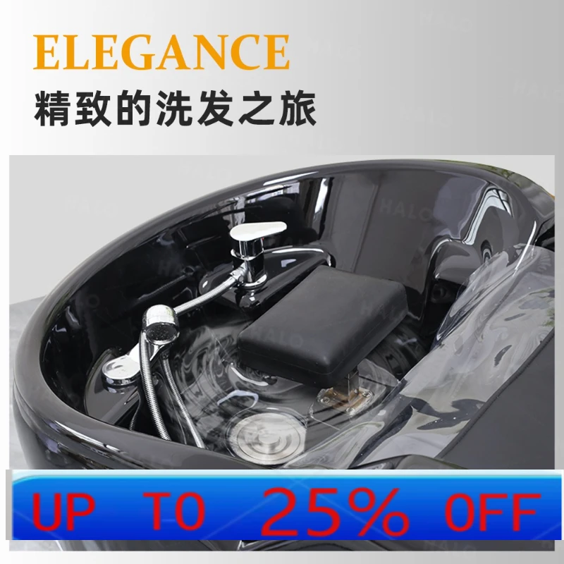 

LH Barber General Store Hairdressing Smart Electric FRP Flushing Bed