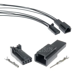 1 Set 4 Pin 1318620-2 1318620-1 Car Rain Sensor Wire Cable Socket with Cables Auto Accessories Wiring Terminal Connector