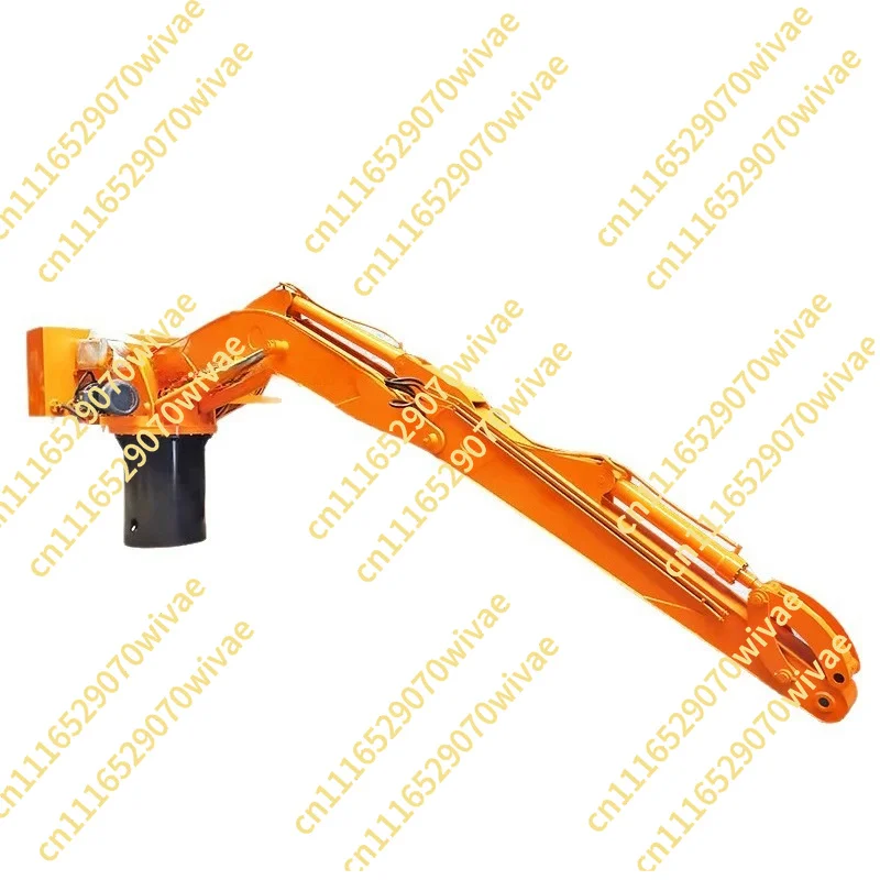 Fixed  workshop hydraulic excavator  wood  garbage grab scrap  arm 3-7m fixed dig arm