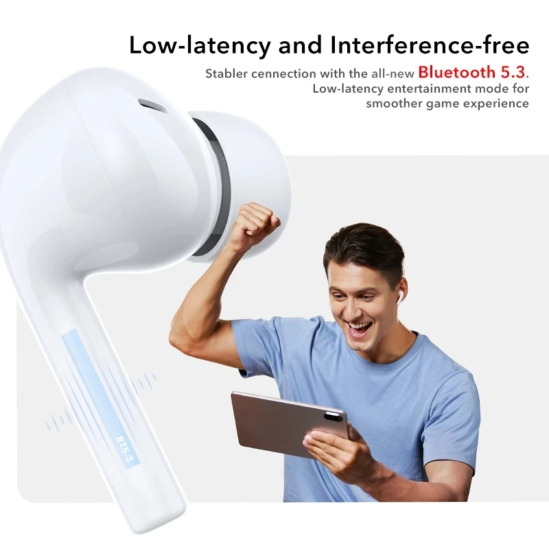 سماعات أذن Honor X3i True Wireless طويلة جدًا في وضع الاستعداد لتقليل الضوضاء داخل الأذن أصلية أصلية #6