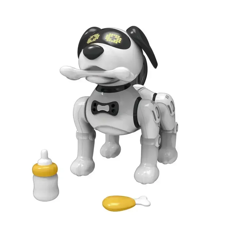 

Intelligent Sensing Interactive Puppy RC Robot Voice Command Robotic Handstand Dancing Dog Robot