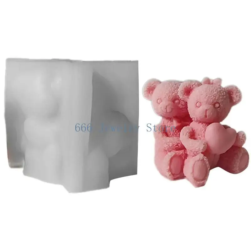 F2TD Resin Mold Silicone Ornament Moulds Easy Demolding Molds Suitable for Crafting