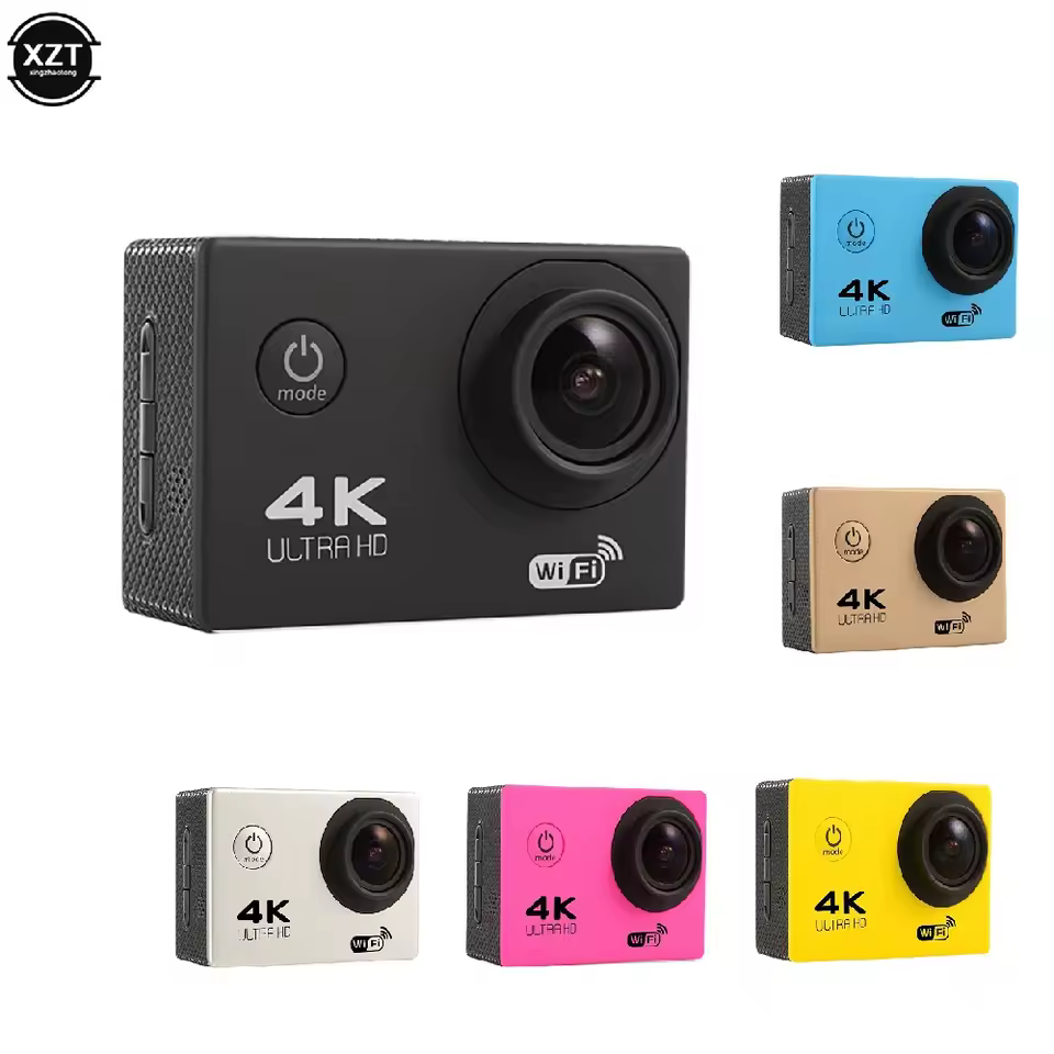 와이파이 HD 720p 방수 수중 비디오 녹화 카메라, 스포츠 카메라, 2.0 인치 야외 캠코더, 신제품 액션 카메라