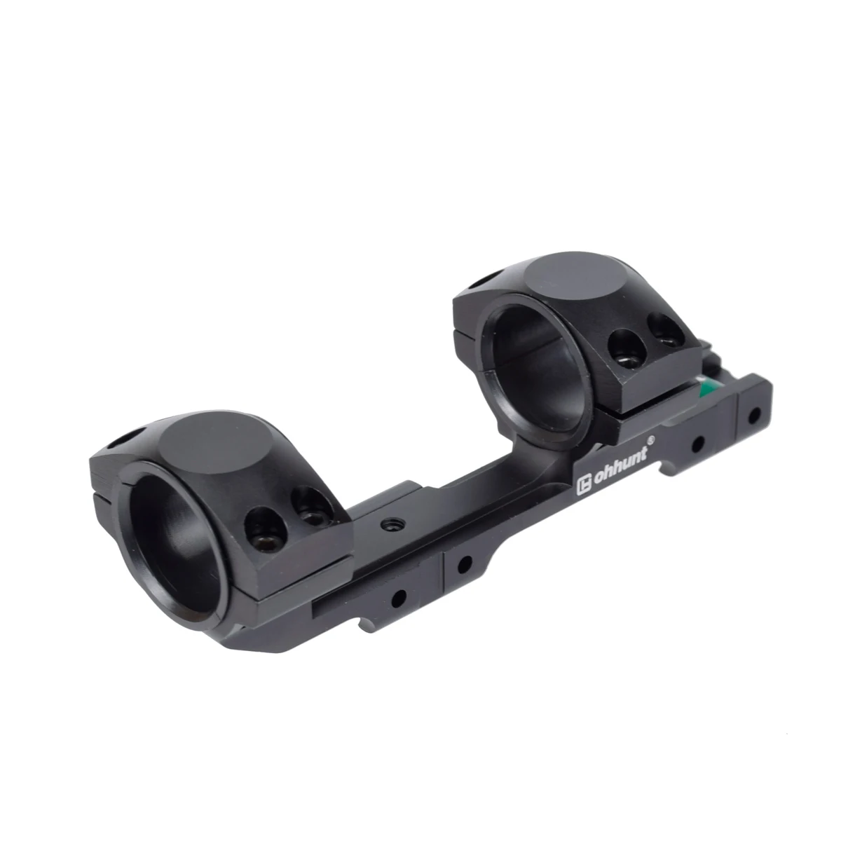 Tactical 1 Inch 25.4mm 30mm Riflescope Rings Hunting Offset Scope Mount 11mm Optics One Piece Dovetail Rail with Bubble Level