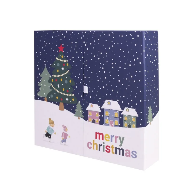 custom.Custom Luxury Paper Advent Calendar Box Kids Personalized Printing Embossing Coating Mystery Packag
