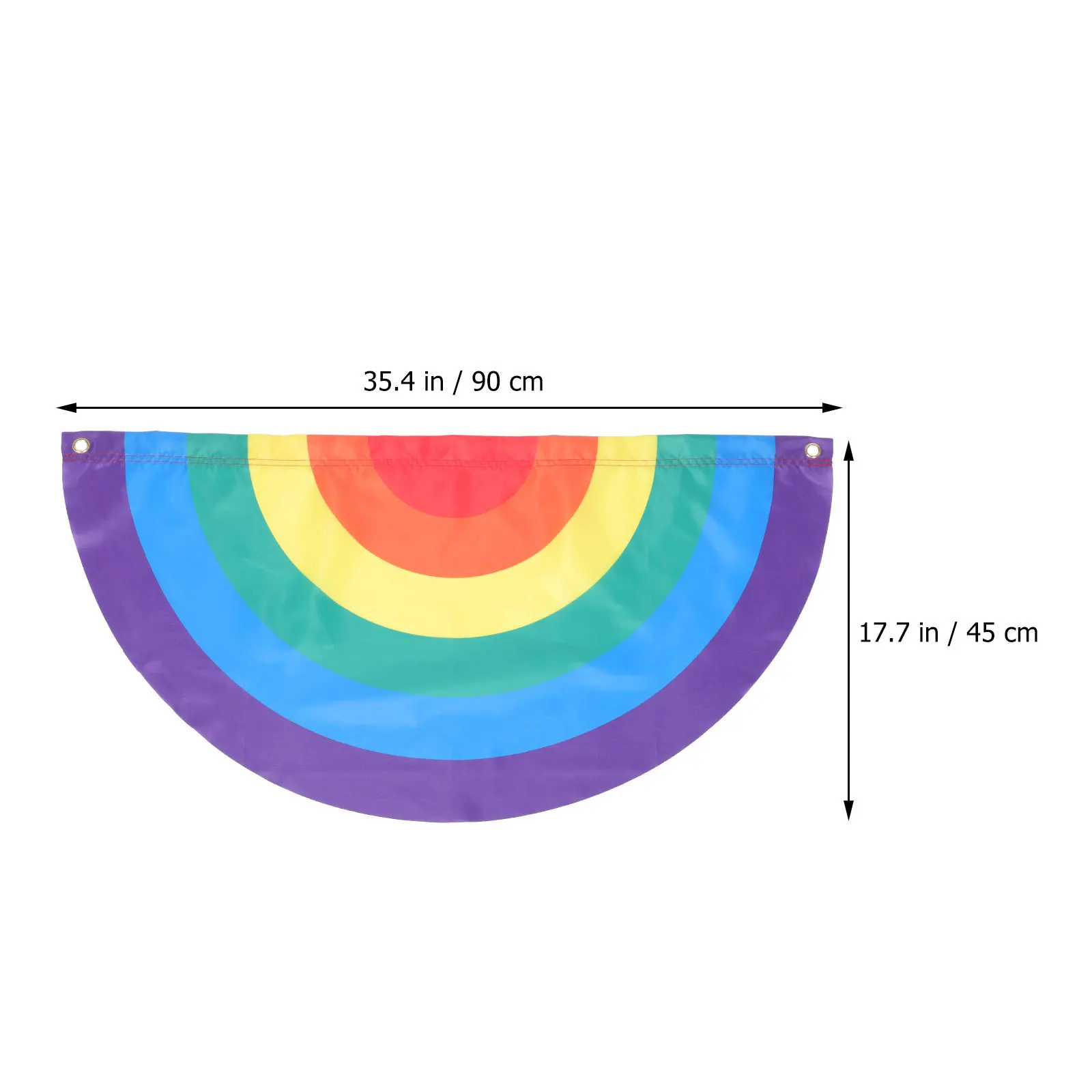 1Pcs Homosexual Pride Banner Durable Polyester Outdoor Celebration Decor Pride Banner