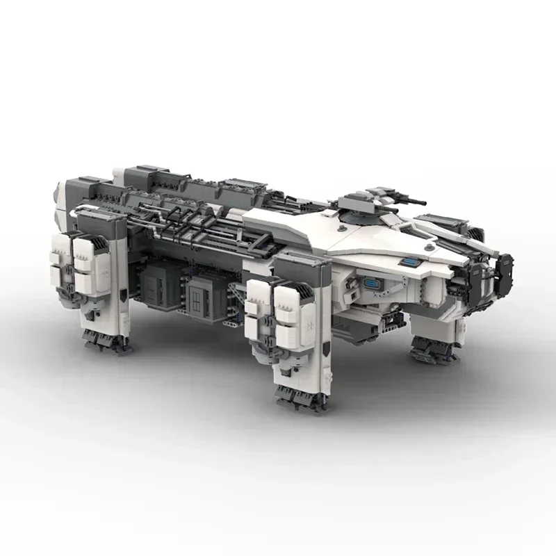 Berühmte Spiele Moc Bausteine Stern Citizener UCS Polar Farbe Argo Floß Modell Technologie Ziegel Raumschiff DIY Montage Spielzeug