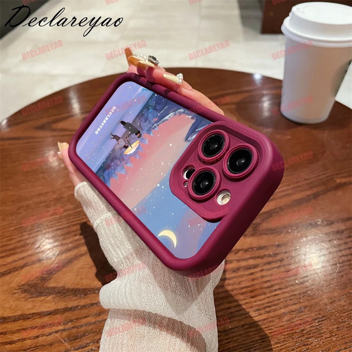 

DECLAREYAO Матовый легкий тонкий мягкий чехол из ТПУ для iPhone 13 12 Mini X Xs Max 17 Air 16 Pro 16e 15 Plus 14, силиконовый противоударный чехол