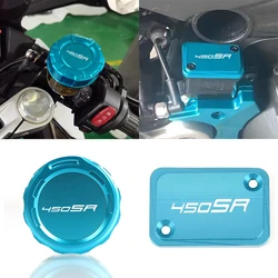Motorcycle 450SR 450SS Front Rear Brake Fluid Reservoir Cover Cap FOR CFMOTO CF MOTO 450 SR SS 450 CF450SR 2022 2023 2024 2025
