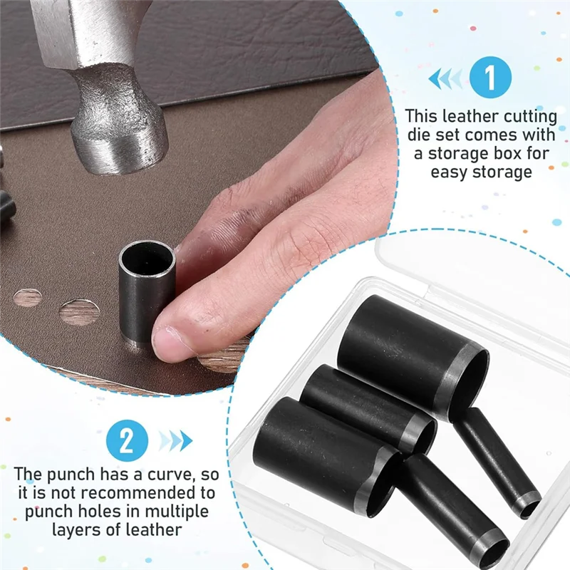 Outil de poinçonnage de trous - Leatherwork Hole Punch avis et prix