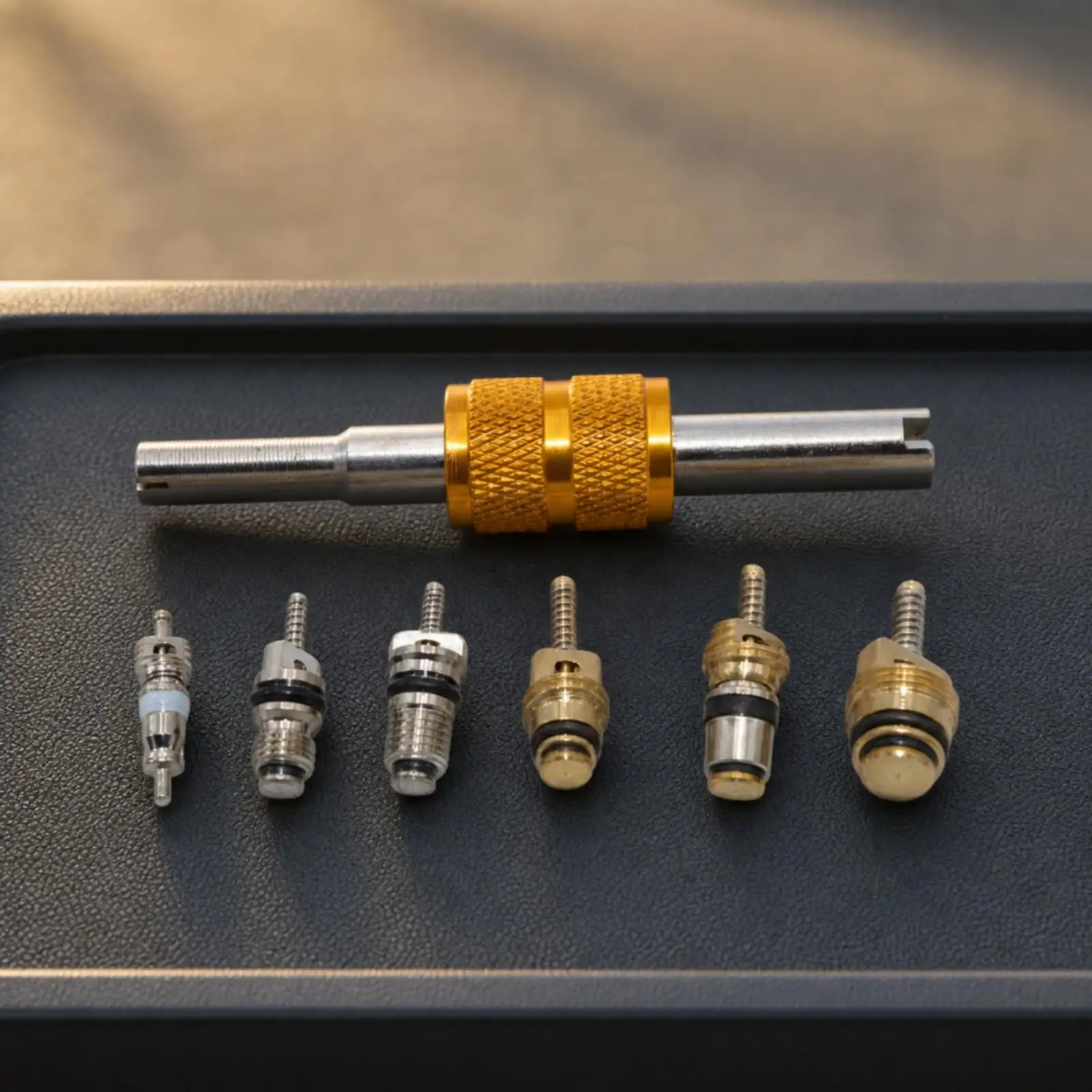 Valve Core Assortment Compact for Air Conditioning Repair Specialists