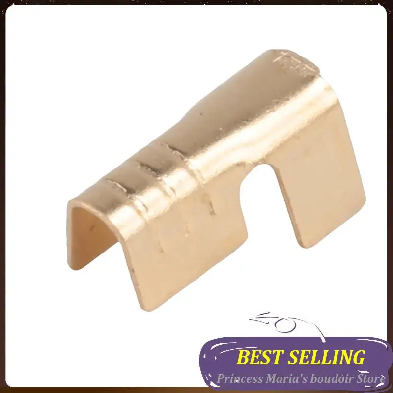 AB30-600 Pcs U Shape Copper Ring Terminals Non-Insulated Cable Wire Spade Butt Connector Kit 454A/454B/454C/459/453/452