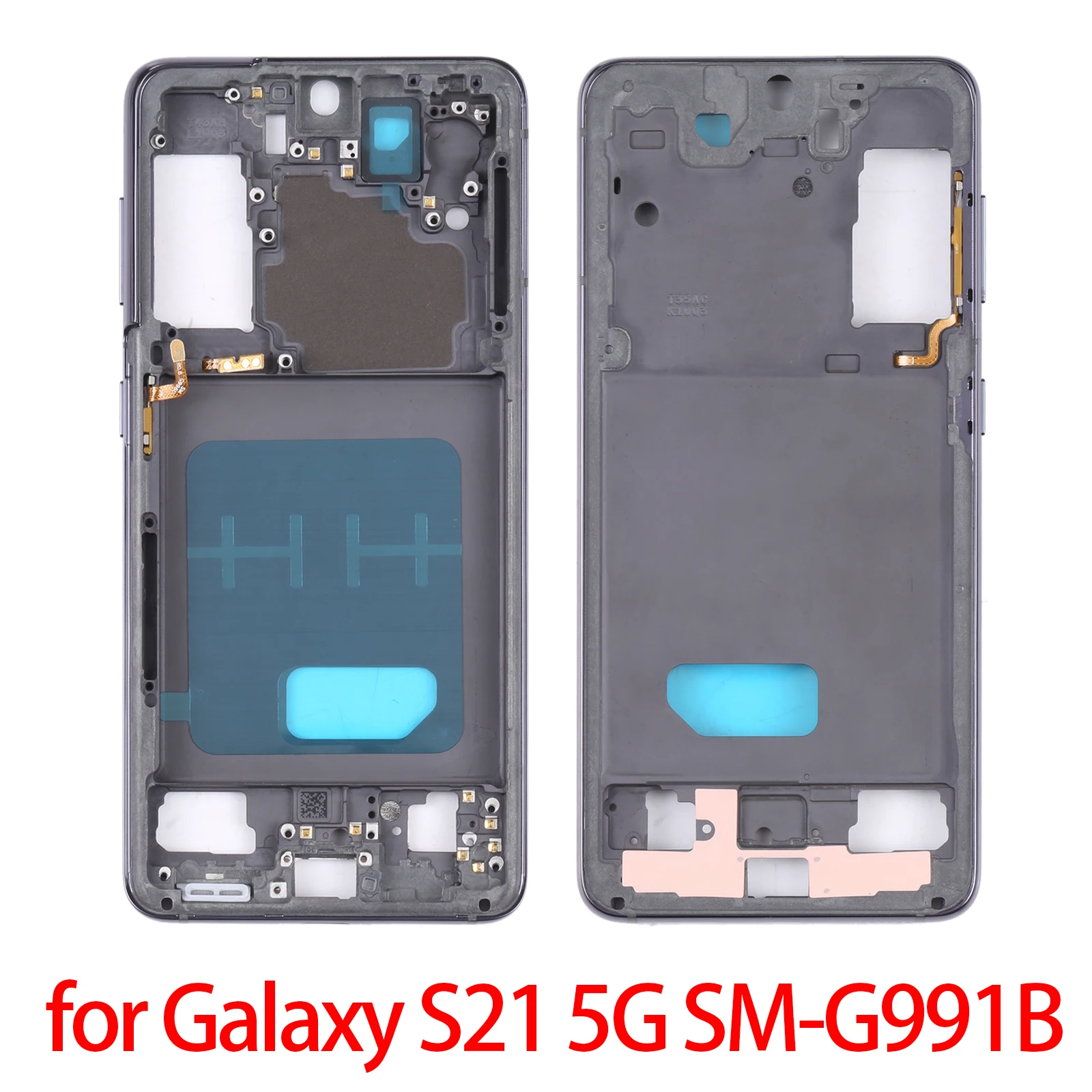 for Galaxy S21 5G SM-G991B Middle Frame Bezel Plate for Samsung Galaxy S21 5G SM-G991B