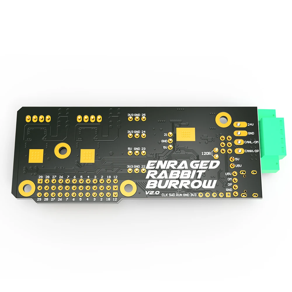 ERB V2.0 Mother board based on RP2040 TMC2209 Drivers with CANBUS interface for Voron ERCF V2.0 Enraged Rabbit Carrot Feeder