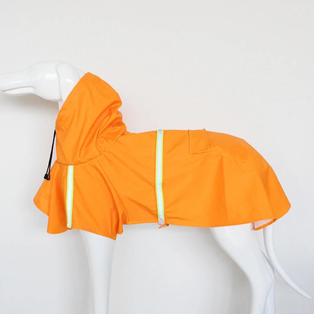 

Dog Rain Jacket Coat Pet Raincoat Raincoats for Dogs Adjustable Small Nylon Puppy