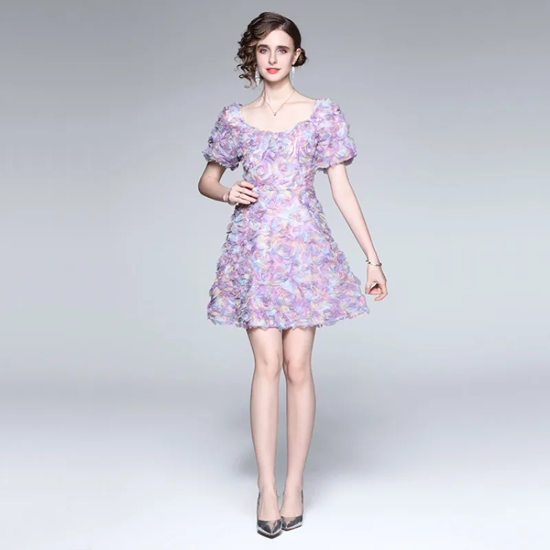 Summer Fairy T Floral High Waist A-Line Dr Damen Petite Design Sensation Abnehmen Effektiven Fairy System Dr