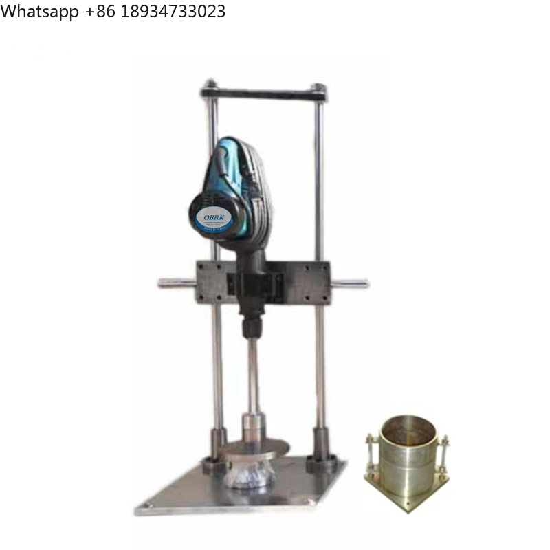 Electric Vibrating Kango Hammer Fitted with Steel Tamper with Support Frame