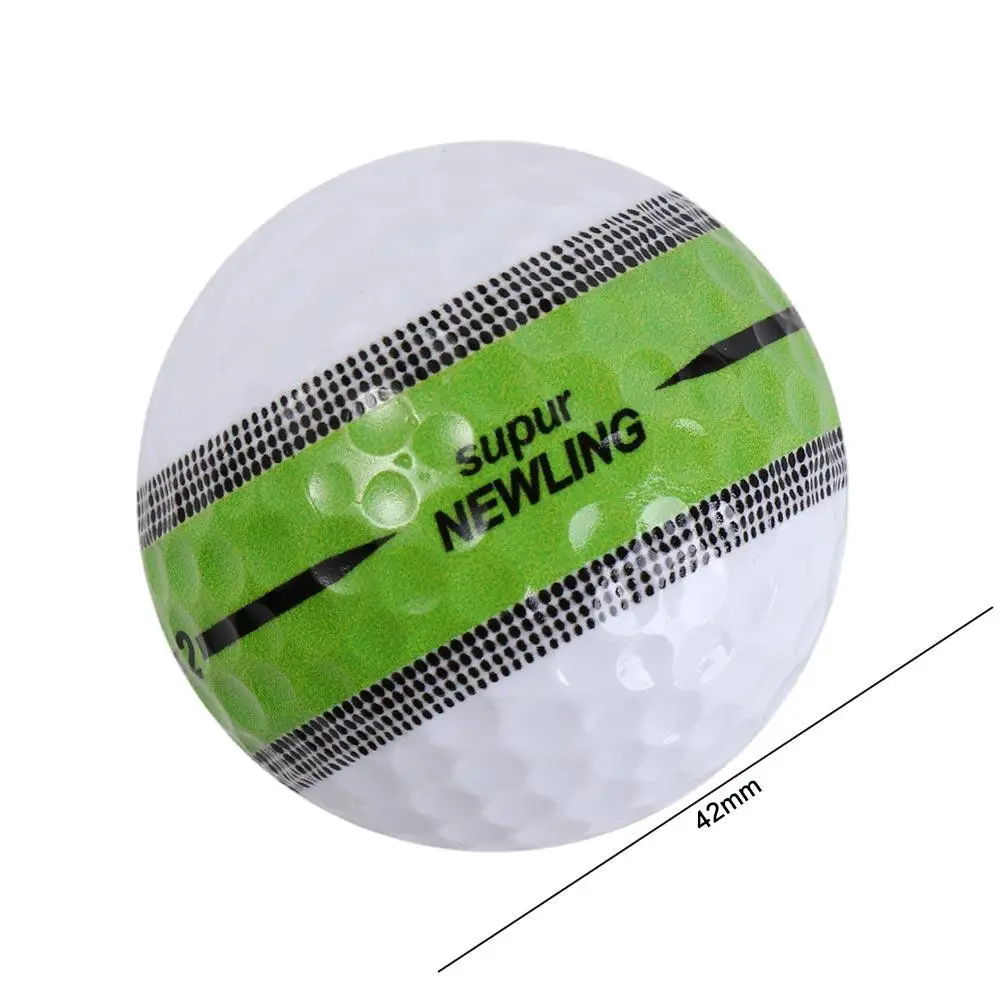 Durable 360 ° Aiming Golf Balls Sky Blue Purple Golf Three Layer Ball Orange Dark Blue Super Long Distance Golf Ball Game Balls