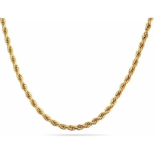 Chavin Yellow Auger Curling Model 3Mm. 75Cm. Rantai Baja Pria Dt33