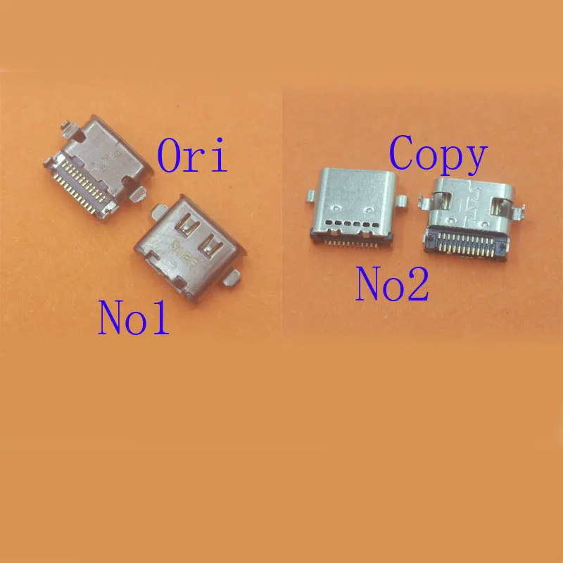 1-20Pcs Dock DC Connector Plug Type C USB Charger Charging For Lenovo ThinkBook 13S 14s G2 ITL ARE 2021 Dell Latitude 5000 5500