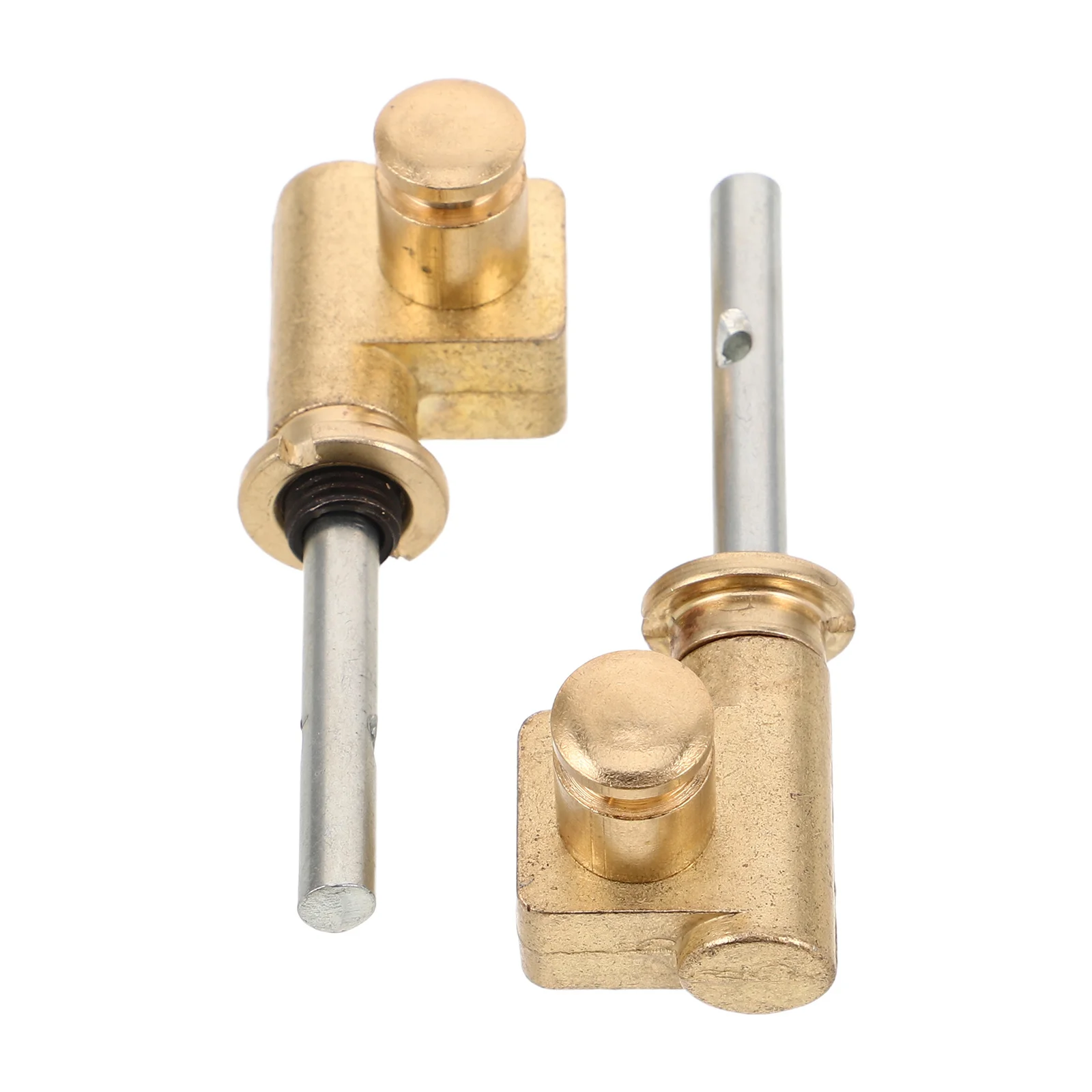 

1Pair Professional Erhu Shaft Accessories Durable Copper Design Smooth Knob Feel Musical Instrument Parts
