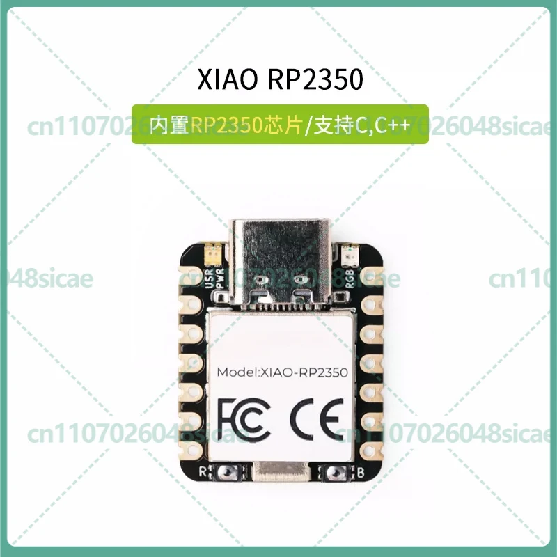 1-5pcs For Seeed Studio XIAO RP2350 SAMD21 Compatible Pico 2 Same Chip