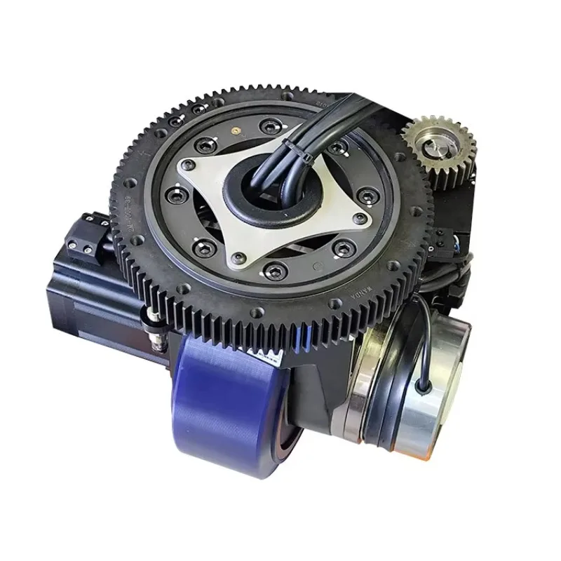 

Heavy-Duty 1000W Power AGV/AMR Integration New 1000W Power Polyurethane Steering Drive Wheel For Retail Instant Response Control
