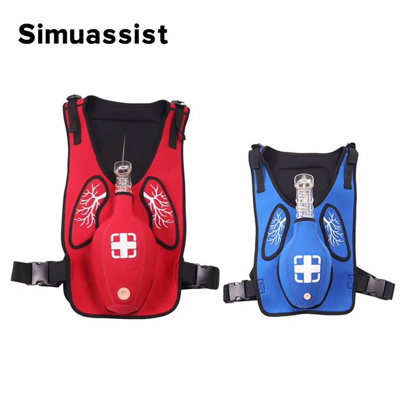 

2PC/Set First Aid Heimlich Vest Wearable Training Vest Rescue Model Adult and Child