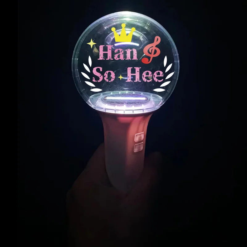 

Custom Color Changeable OEM KPOP Glow Stick For Events Concert Party Gift