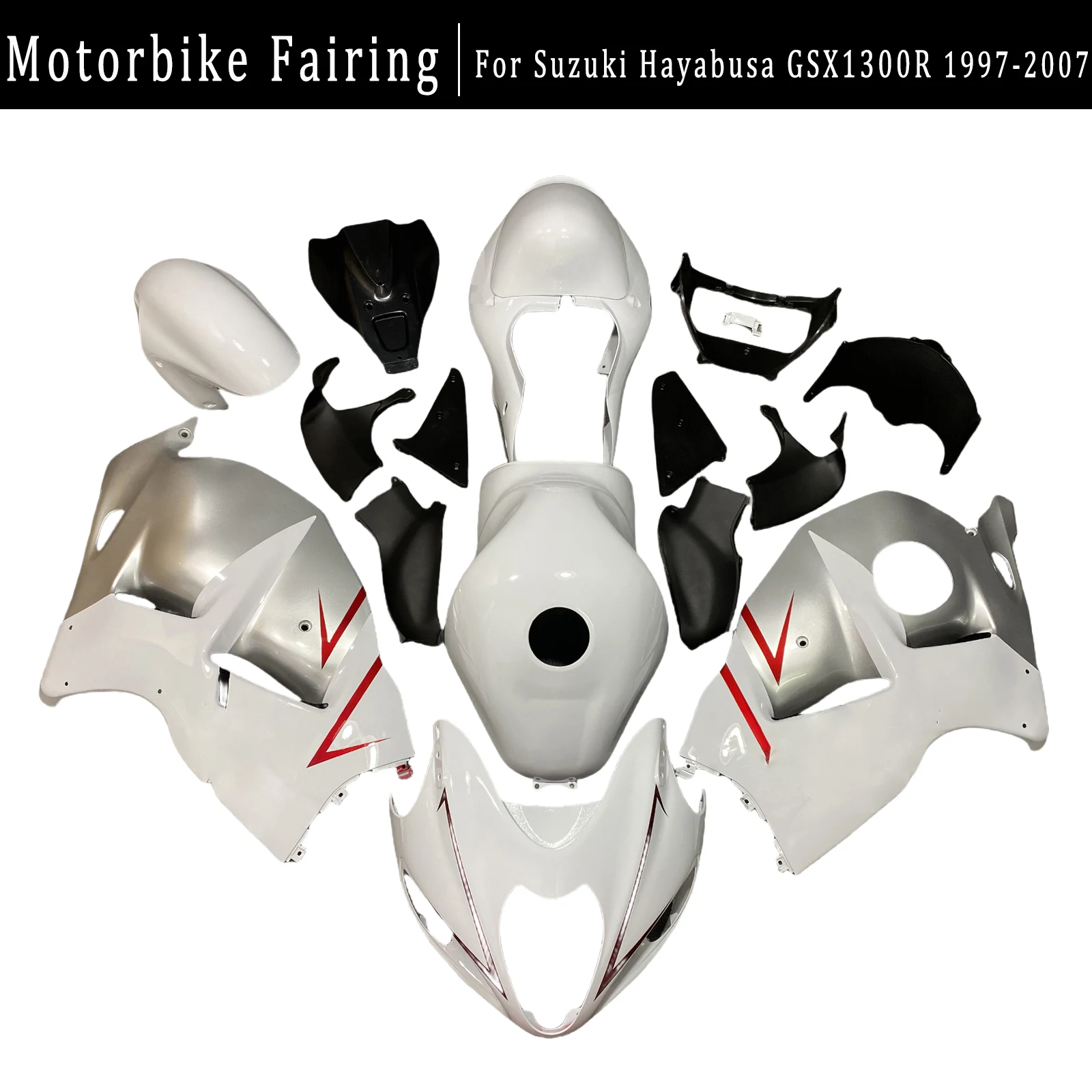 

Motorcycle Fairing Kit Suitable For Suzuki Hayabusa GSX1300R 1997 1998 1999 2000 2001-2007 Injection Molded Body Shell