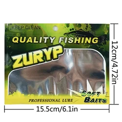 100pcs Bait Boutique Packaging Bag Bulk Transparent Bionic Lure Self-sealing Bags Plastic Sealing Soft Baits Luya Storage pesca