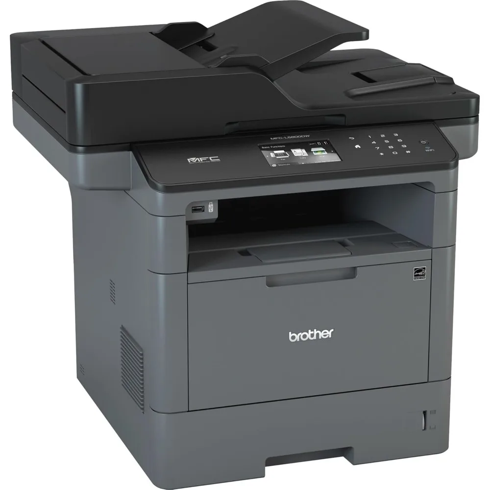 Monochrome Laser Printer, Multifunction Printer, All-in-One Printer, MFC-L5800DW, Wireless Networking, Mobile Printing