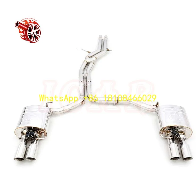 

Stainless Steel Valvetronic Catback with Performance Valves