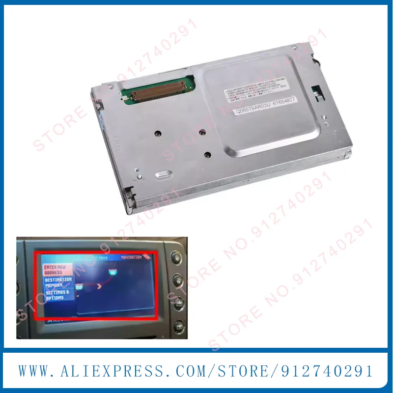 

Оригинальный 6,5-дюймовый ЖК-экран LQ065T9AR02 LQ065T9AR02U для Mercedes NTG1 W221, автомобильный GPS DVD-навигатор, аудио